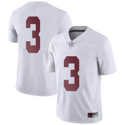 Youth Alabama Crimson Tide #3 Xavier Williams White Limited NCAA College Football Jersey 2403OKFH1